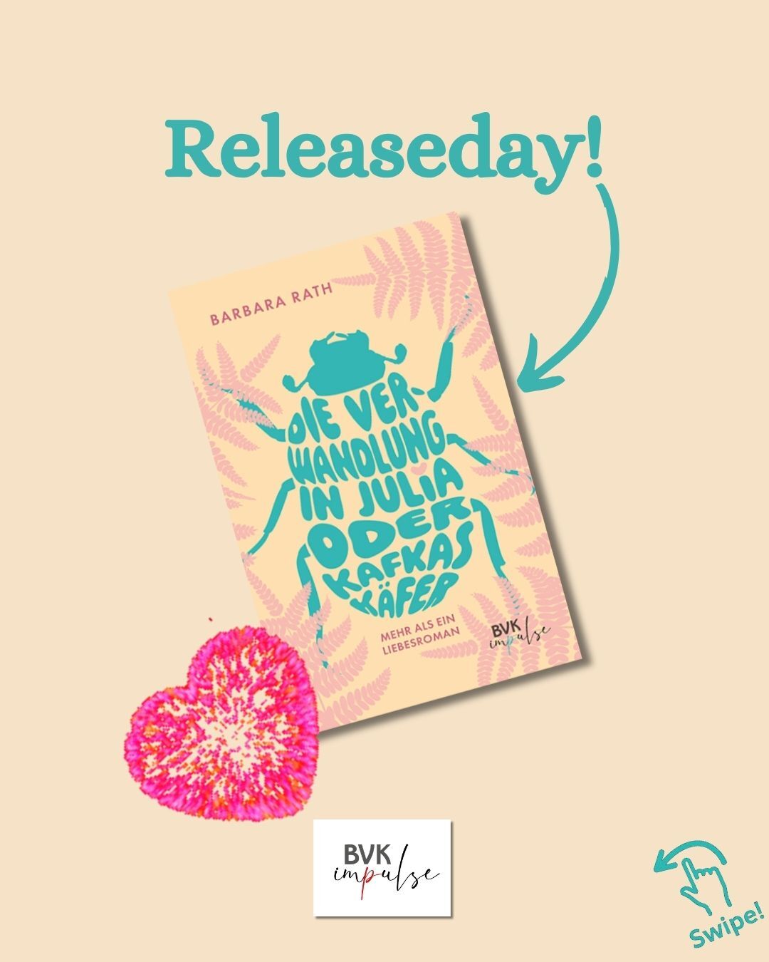 Bild zum Releaseday von "Kafkas Käfer"