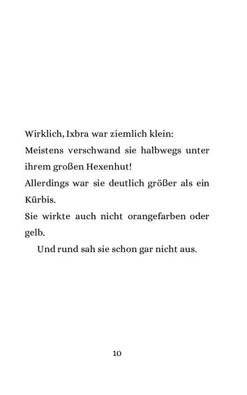 ©️Dieses Material ist urheberrechtlich geschützt. Seite 10 von "Die Kürbishexe" - Textseite 