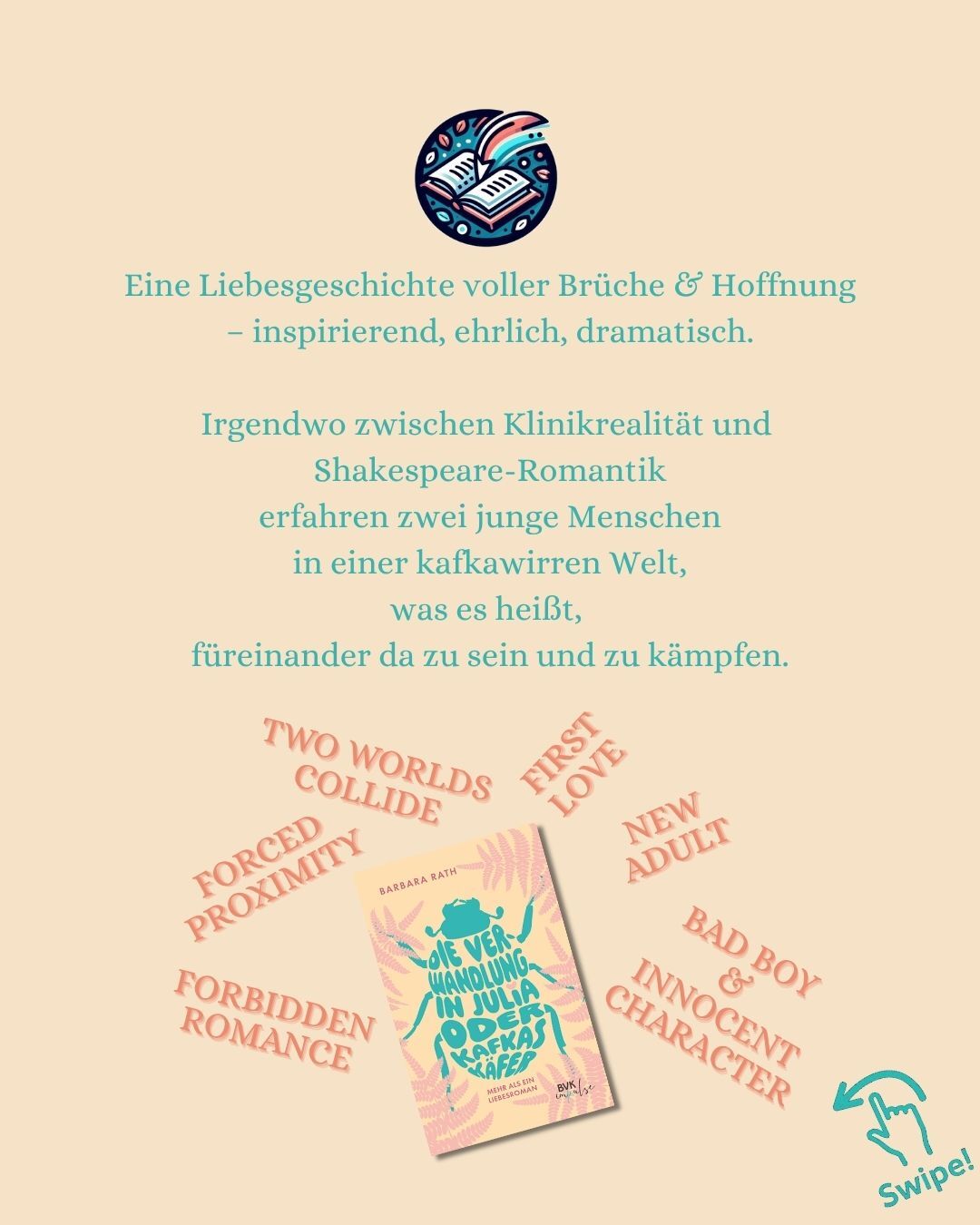 noch eine Fortsezung der Inhaltsbeschreibung von "Die Verwandlung in Julia oder Kafkas Käfer" + Nennung der Tropes
