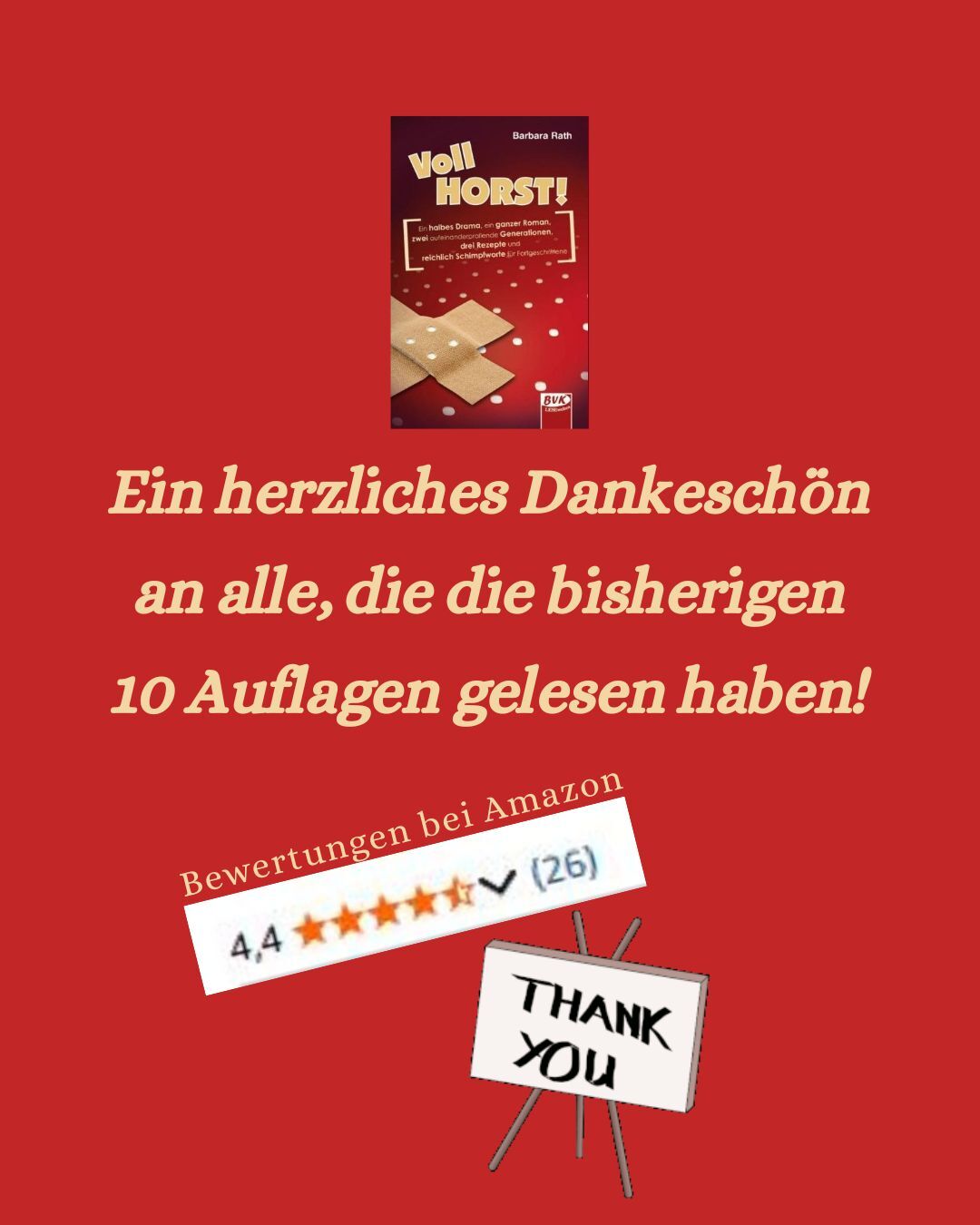 Dankeschön an die Leser:innen der bisherigen 10 Auflagen von Vollhorst