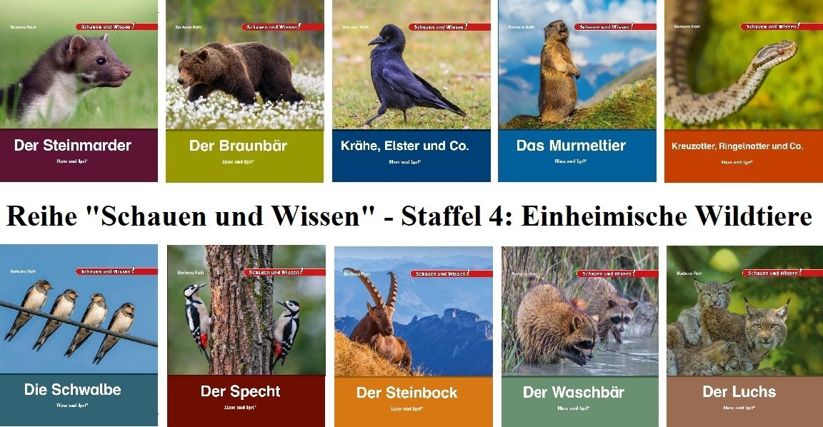 Kindersachbuch Reihe Natur