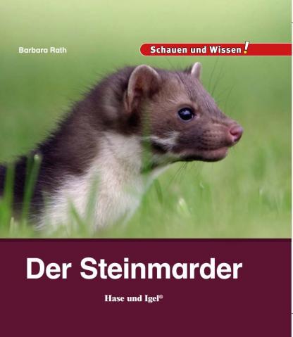 Buchreihe "Einheimische Wildtiere" Staffel 4/Steinmarder
