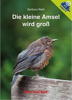 Buchcover Die kleine Amsel wird gro&szlig; aus der Igelhefte-Reihe von Barbara Rath