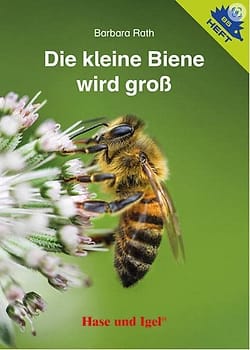 Buchcover Die kleine Biene wird gro&szlig; aus der Igelhefte-Reihe von Barbara Rath