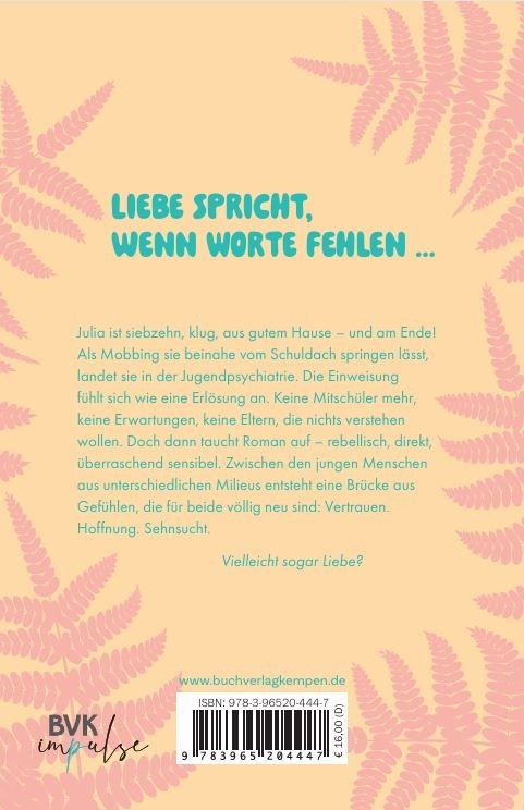 rückwärtiges Cover des Romans Die verwandlung in Julia oder Kafkas Käfer